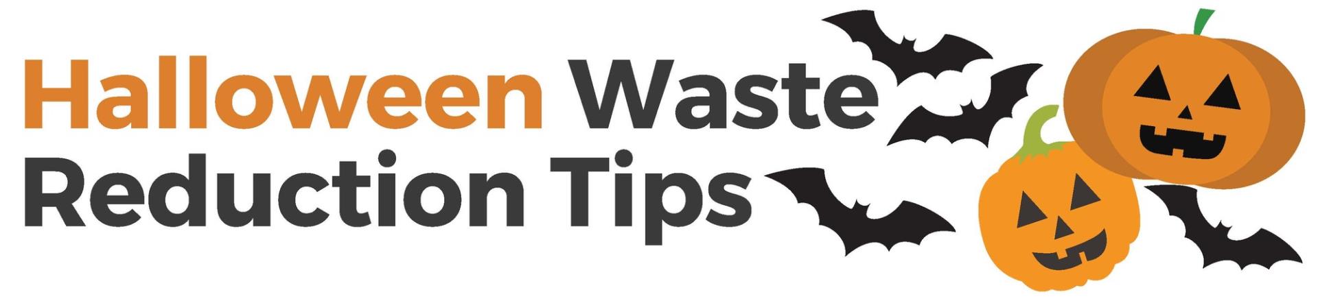 Halloween waste reduction tips