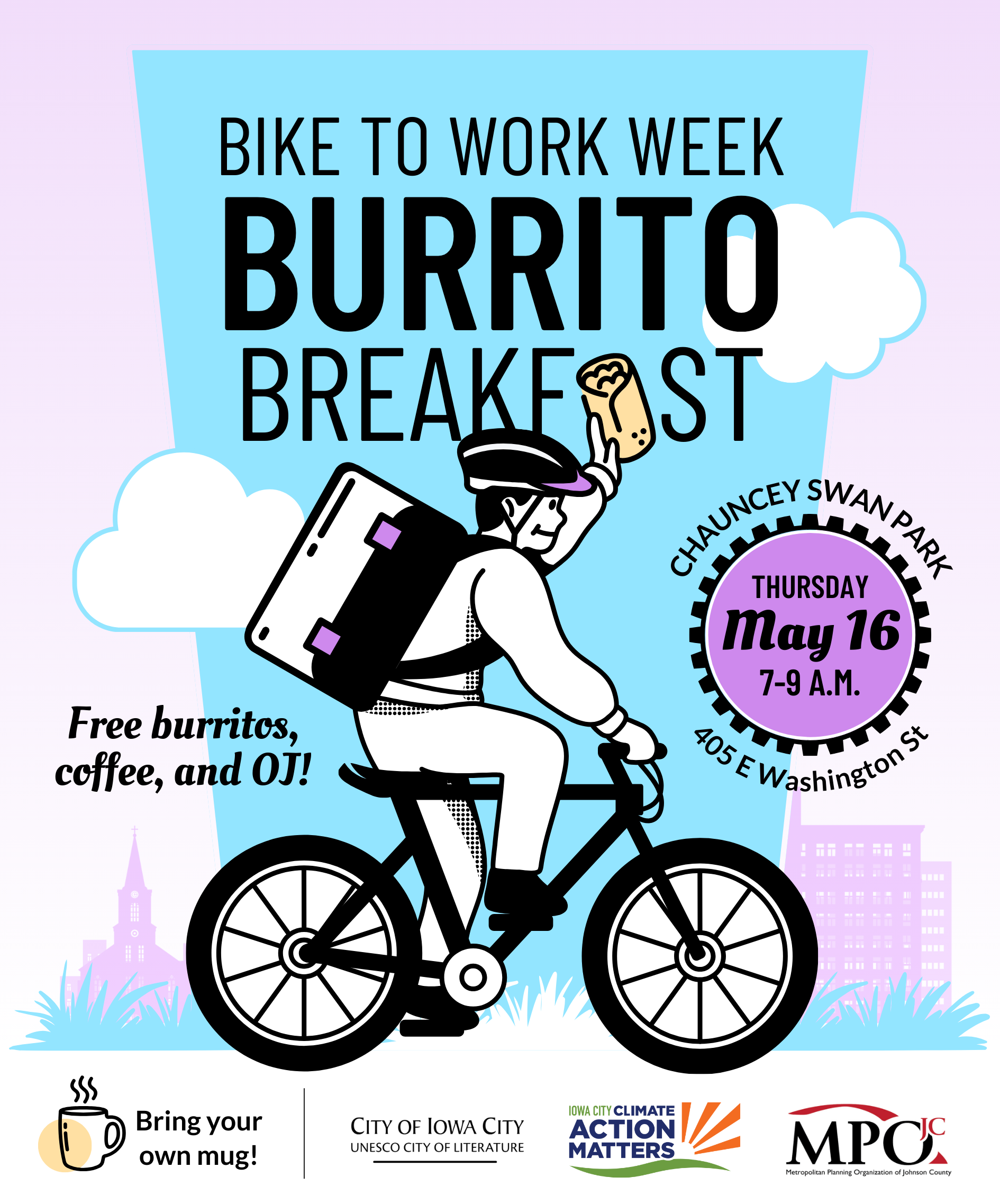 Bike to Work Week graphic