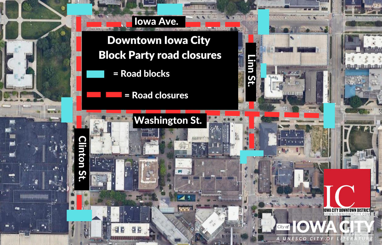 2024 Downtown Block Party Road Closures