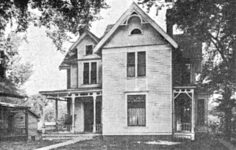 historic photo of the Iowa Federation Home, ca. 1919. Courtesy of the State Historical Society of Iowa, Des Moines